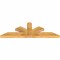 Ekena Millwork Richland Rough Sawn Timber Gable Bracket, Western Red Cedar, 72"W x 24"H x 4"D x 6"F, 8/12 Pitch GBW072X24X0406RIC00RWR - alternate 3